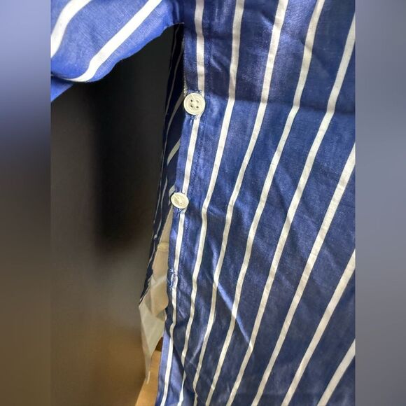 J.Crew Ciel top in striped cotton poplin NWT Size XS - Picture 5 of 9